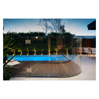 Lambeth Road - Modern - Pool - Melbourne - by Frameless Impressions ...