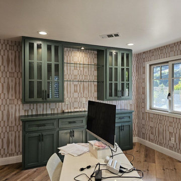 Office wallpaper installation Sugar Land, TX