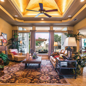 Living Room - Mediterranean Sophistication