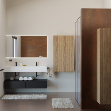 Corten Bathroom Interior