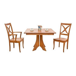 Hampton Square Pedestal Table - Dining Tables