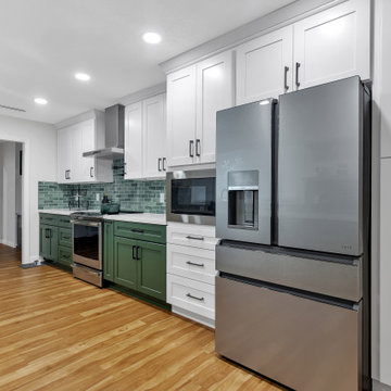 Kitchen Remodel + Master Bathroom Enlargement and Remodel
