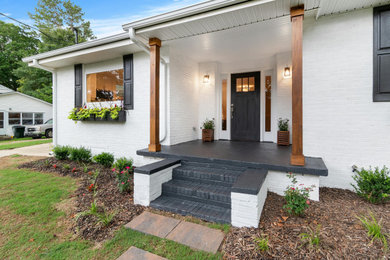 This is an example of a porch design in Salt Lake City.