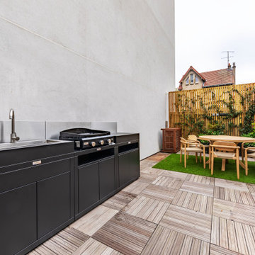 Fontenay-aux-Roses : Une terrasse de caractère entre élégance et verdure