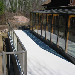 Waterproof Aluminum Decking and Railing - Greenhouses