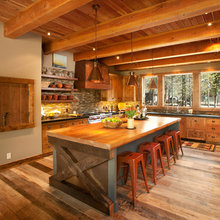 Log Cabin Kitchen