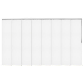 Archard 8-Panel Track Extendable Vertical Blinds 130-175"W