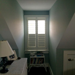 White Plantation Shutters - Interior Shutters