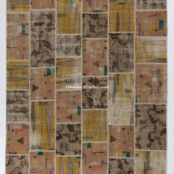 Patchwork style Up-cycled Handmade Rugs - Products