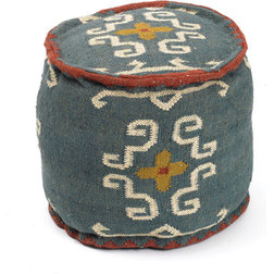 Southwestern Floor Pillows And Poufs by HedgeApple