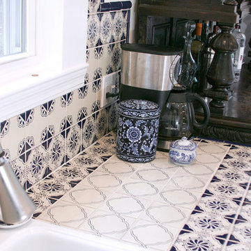 Monet's Kitchen Remodel (Inspiration: painter Claude Monet's kitchen)