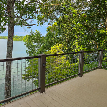 Welded Wire Handrailing for Home Deck