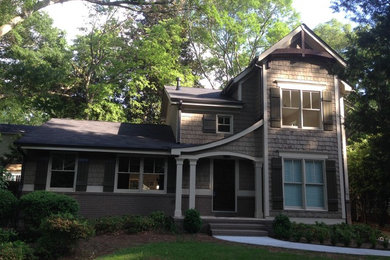 Home design - craftsman home design idea in Atlanta