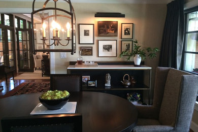 Dining room - transitional dining room idea in Salt Lake City