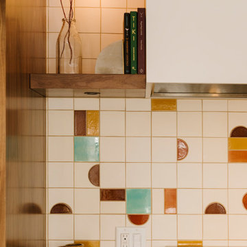 A Radiant Retro Backsplash