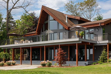 Modern exterior home idea in Other