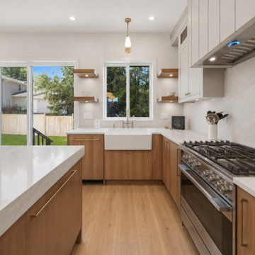 Bright Transitional Custom Home
