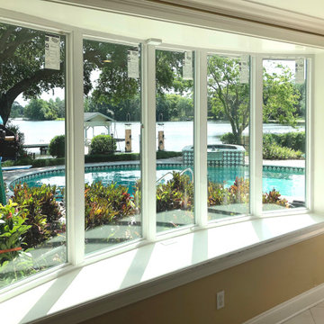 DuraShield V Impact Windows Bay and Bow Windows Installed