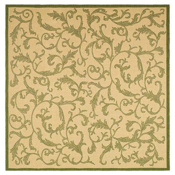 Safavieh Courtyard cy2653-1e01 Natural, Olive Area Rug