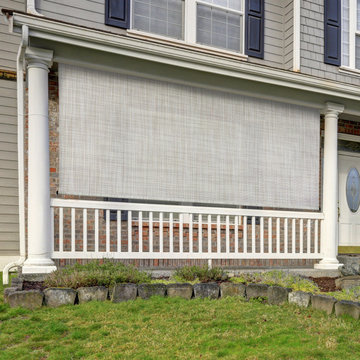 Cordless Outdoor Sun Shades (PVC - PVC Coated Polyester Fabric)