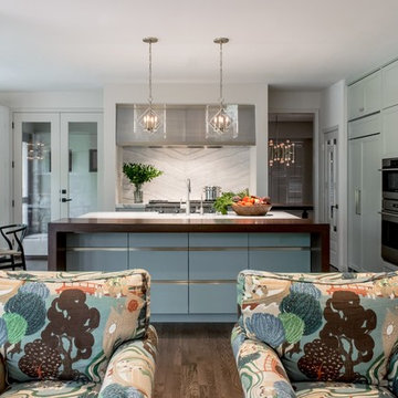 Alamo Heights Elle Decor Kitchen