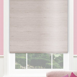 Blinds.com Premier Decorative Roller Shades in Villa Steel - Roller Shades