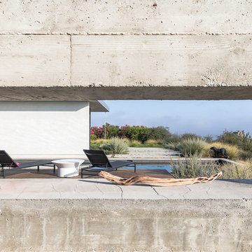 Mission Canyon Hilltop Landscape and Pool