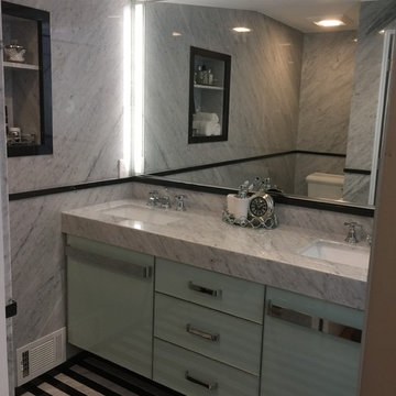 Vintage Modern Vogue Bathroom