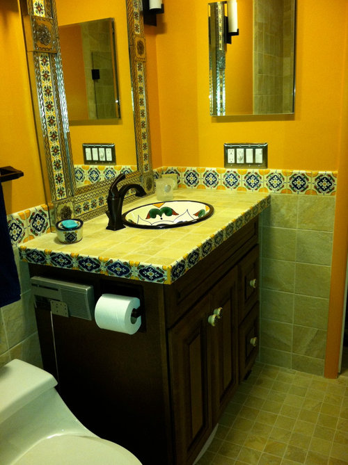 Finally got my Mexican Bathroom