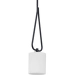 Progress - Progress P500180-031 Tobin - One Light Mini Pendant - A modern take on a classic object, Tobins inspiration comes from the timeless mid-century forms. The tubular arms of the one-light mini-pendant extend outward and are made to form a gentle curve that showcase an etched white glass shade and finished in Black.