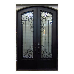 Classic Wrought Iron Door Designs - Front Doors
