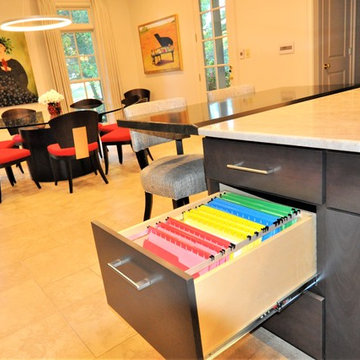 Modern Memphis Two-Toned Kitchen Remodel