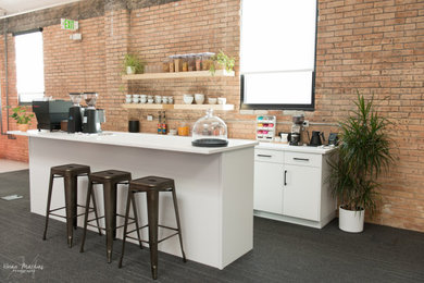 Inspiration for an industrial home design remodel in Salt Lake City