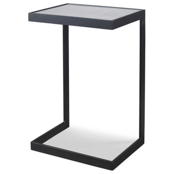25.5 inch Cantilever Side Table - 16.5 inches wide by 12.25 inches deep
