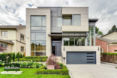 Modern exterior home idea in Toronto
