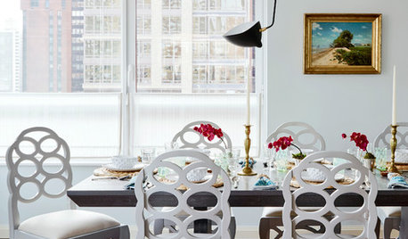 Manhattan Houzz Tour: A Chic Apartment Goes Bold With Colour