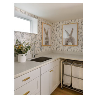 Image showcasing Transitional Laundry Room - Transitional - Laundry Room - Seattle | Houzz