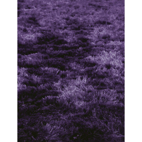 Quirk Lilac Shag Rug, 10' Round