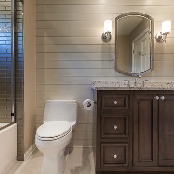 Inset Vanity for Adjoining Bathrooms
