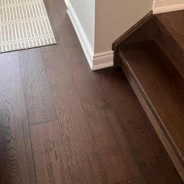 Engineered Wood Flooring, White Oak Stairs, Full House Renovation - Chris
