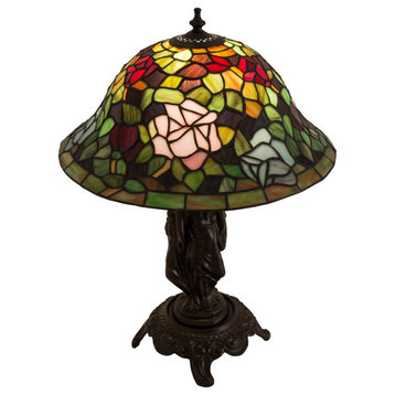 21.5H Rosebush Table Lamp