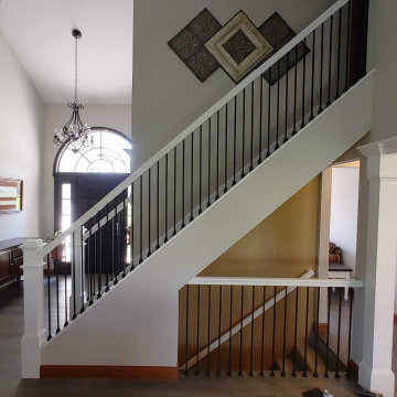 Kitchen Major Remodel Geneseo, IL Koch Ivory Umber Highlights MSI Quartz