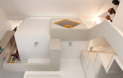 USA Houzz: Cube-Style Loft Makes the Most of Its Snug Size