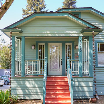 1921 Seattle Craftsman Remodel with Kitchen Bump-Out, Laundry Relocation, and Hi
