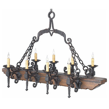 Dolores Wrought Iron Chandelier