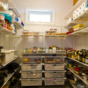 Pantry With Elfa Storage System Houzz