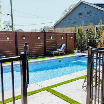 Pool Oasis in a Small Space