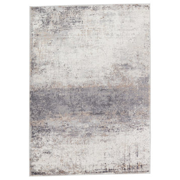 Jaipur Grotto Delano Gro04 Organic and Abstract Rug, Gray and Ivory, 9'6"x13'0"