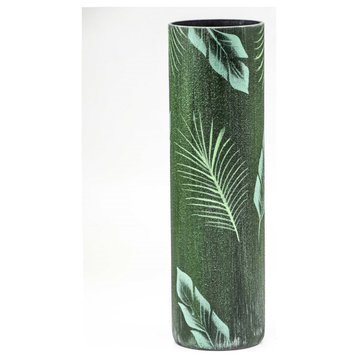 Cylinder Decorative Glass Vase