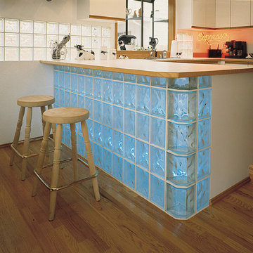 Glass Block Kitchens